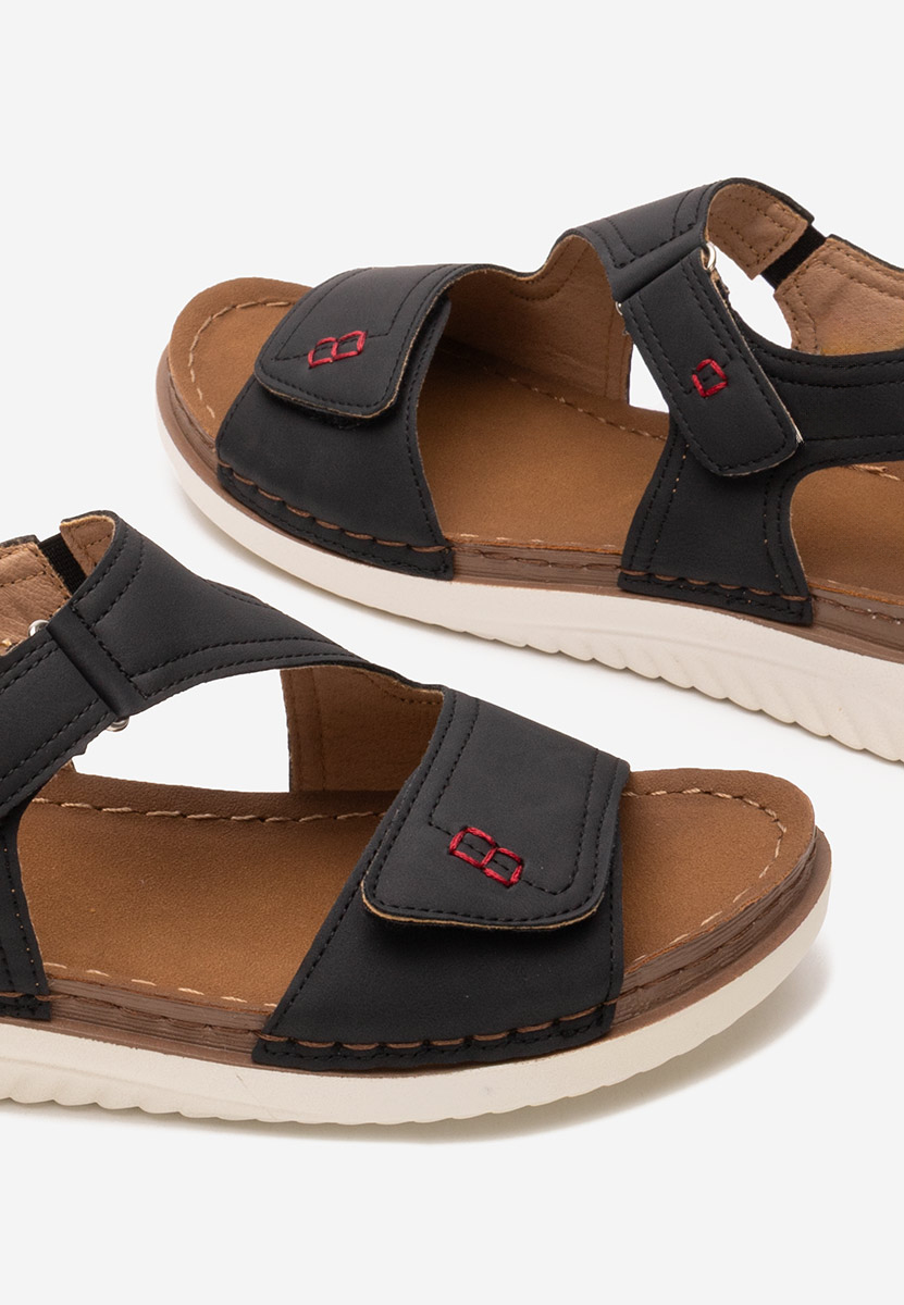 Πέδιλα χαμηλά Metina V2 Μαύρα