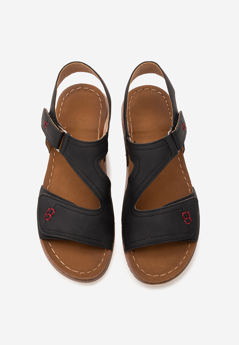 Πέδιλα χαμηλά Metina V2 Μαύρα