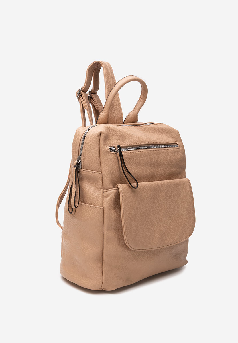 Γυναικείο σακίδιο Bethasa κρεμ