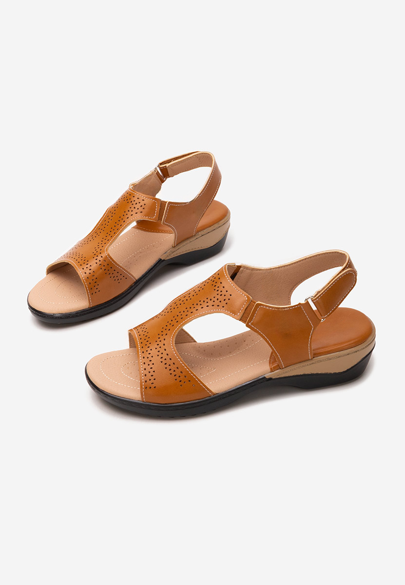 Aνατομικά πεδιλα Irala καφε