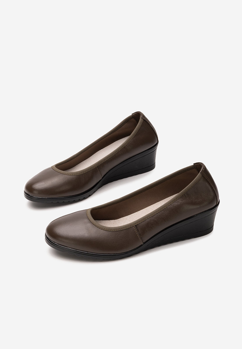 Ανατομικά παπούτσια Josmia χακι