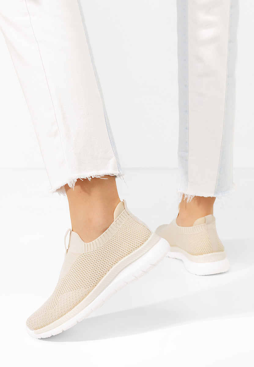 Γυναικεία Πάνινα Slip-On Achara V2 μπεζ