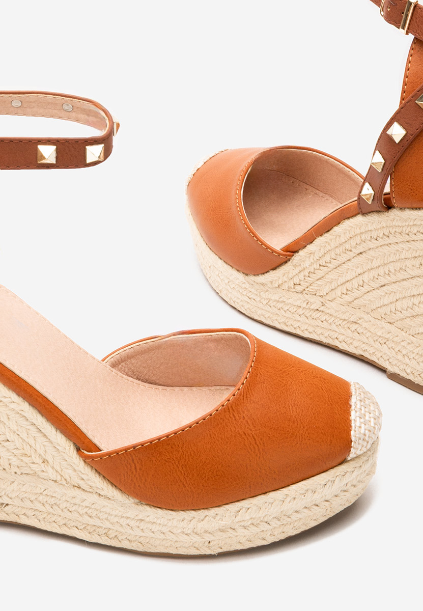 Πέδιλα πλατφόρμες Riviella Καμηλο