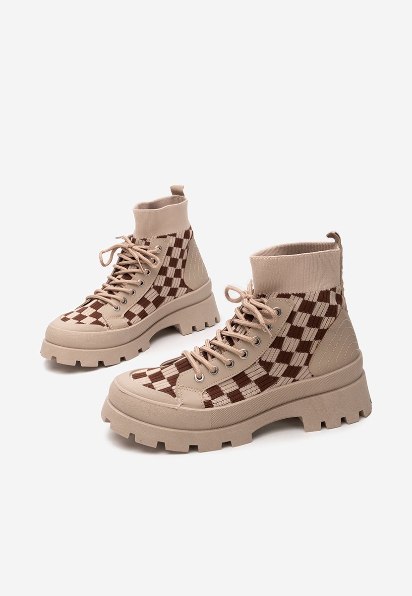 Γυναικεία sneakers αστραγάλο Zendoria V2 Χακι