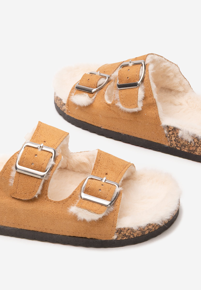 Γυναικείες Παντόφλες Testa Καμηλο