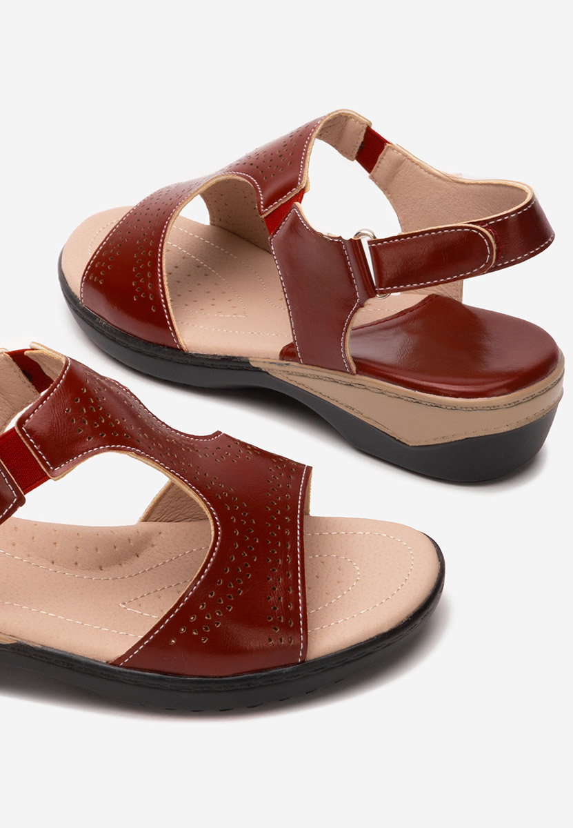 Aνατομικά πεδιλα Irala κοκκινο