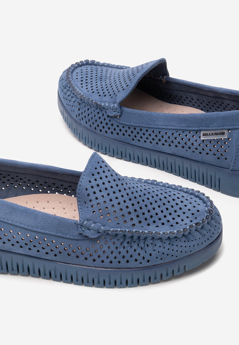 μοκασινια καλοκαιρινα Lynna V7 μπλε