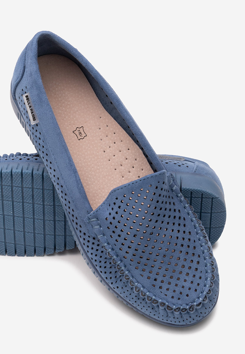 μοκασινια καλοκαιρινα Lynna V7 μπλε