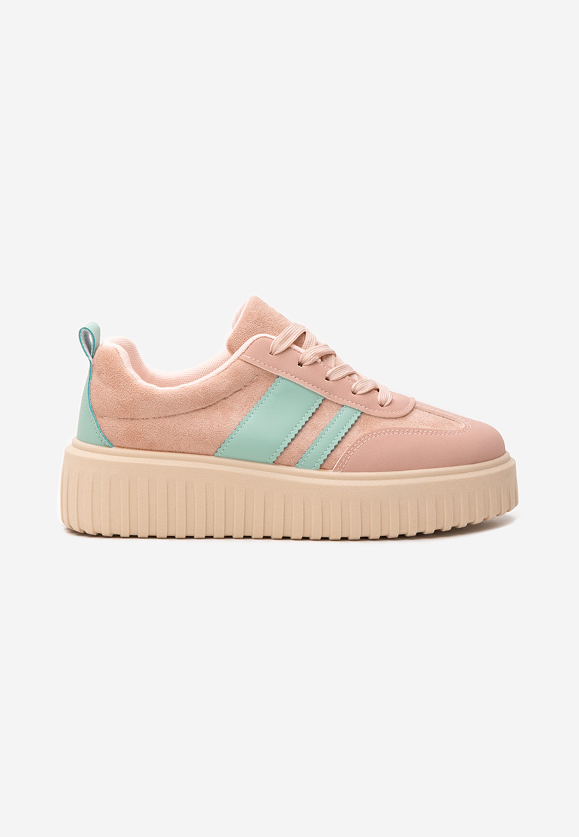 Sneakers με πλατφόρμα Pennia ροζ