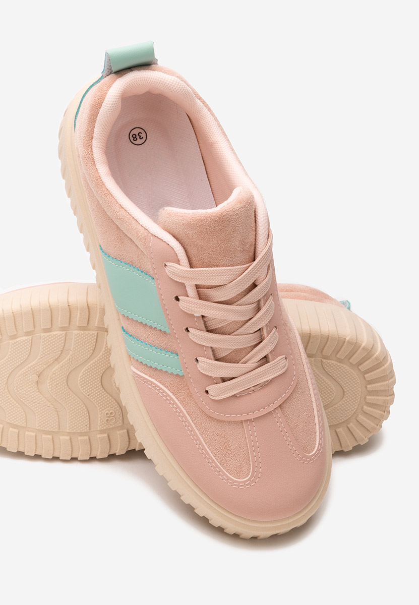 Sneakers με πλατφόρμα Pennia ροζ