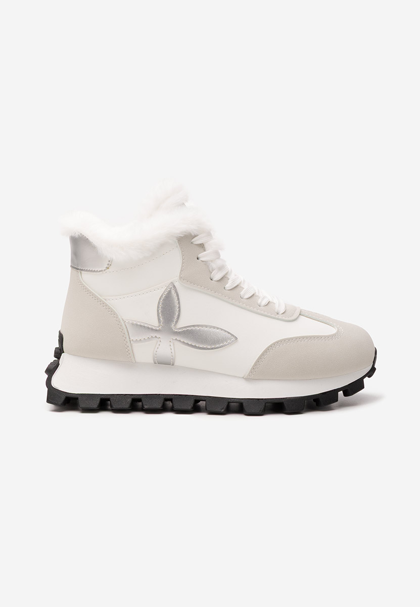 Χειμερινά sneakers γυναικεια Ozia λευκά