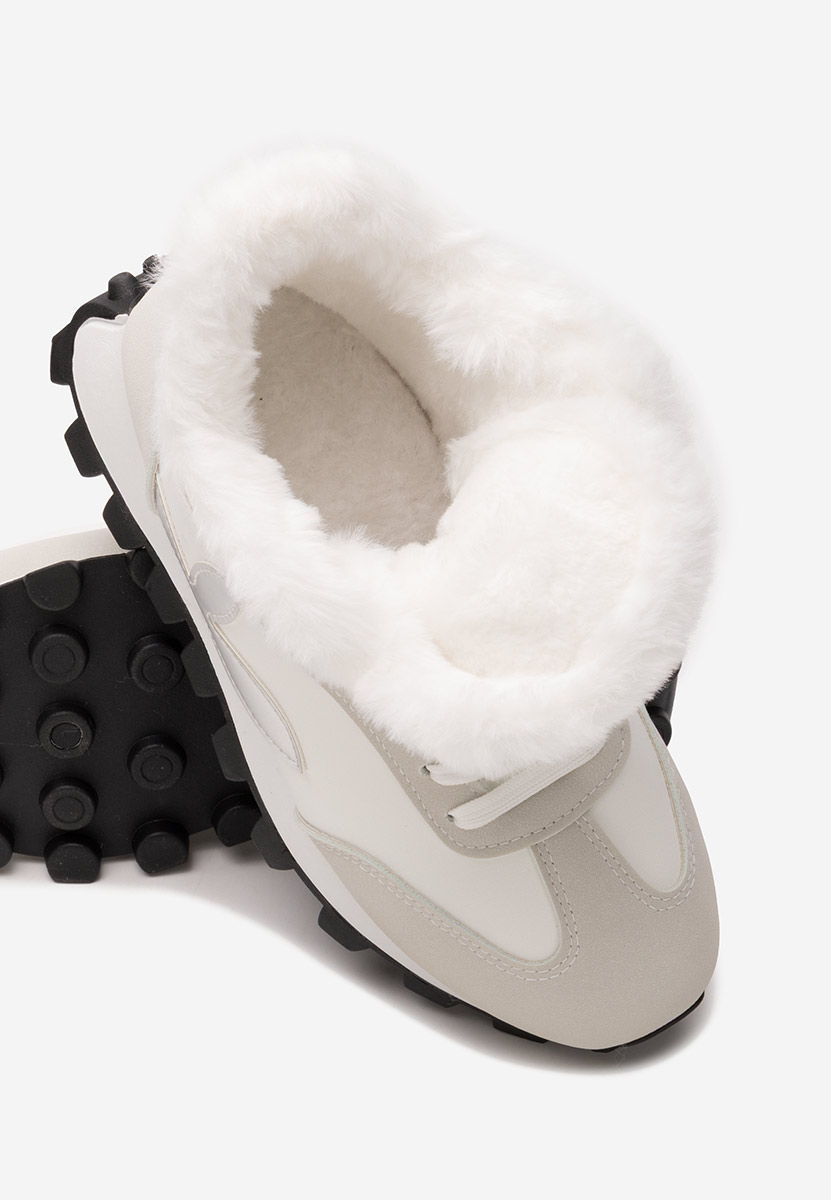 Χειμερινά sneakers γυναικεια Ozia λευκά