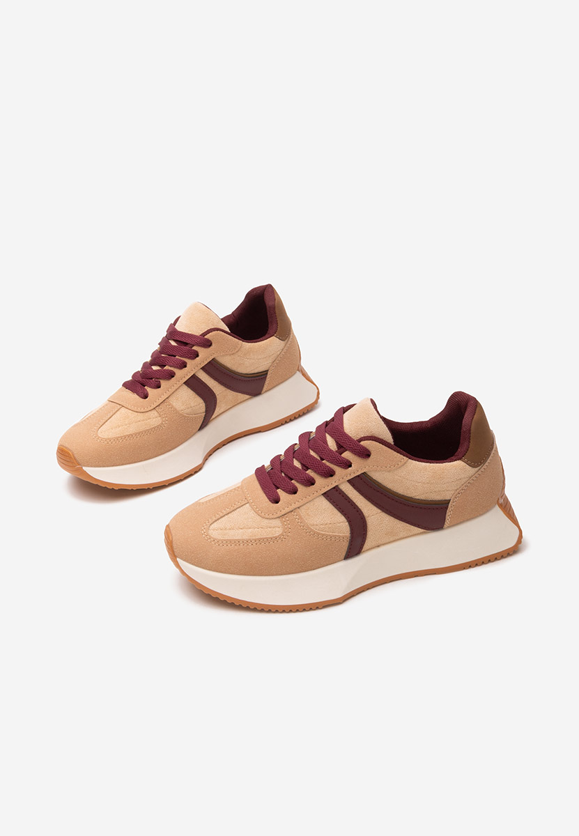 Sneakers γυναικεια Caragea καφε