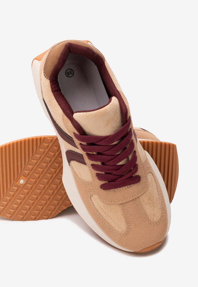 Sneakers γυναικεια Caragea καφε