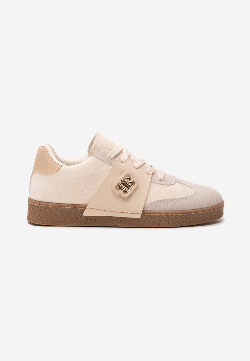Sneakers γυναικεια Kathea μπεζ