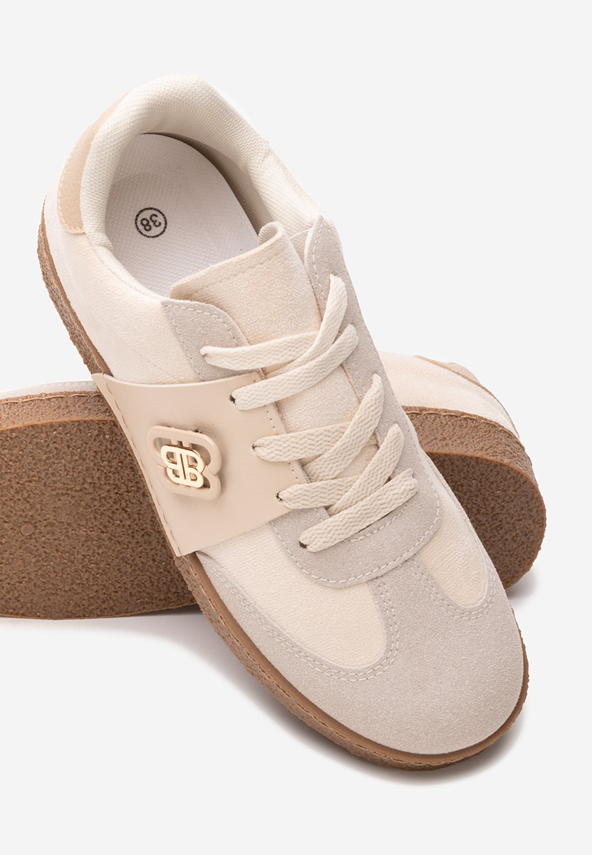 Sneakers γυναικεια Kathea μπεζ