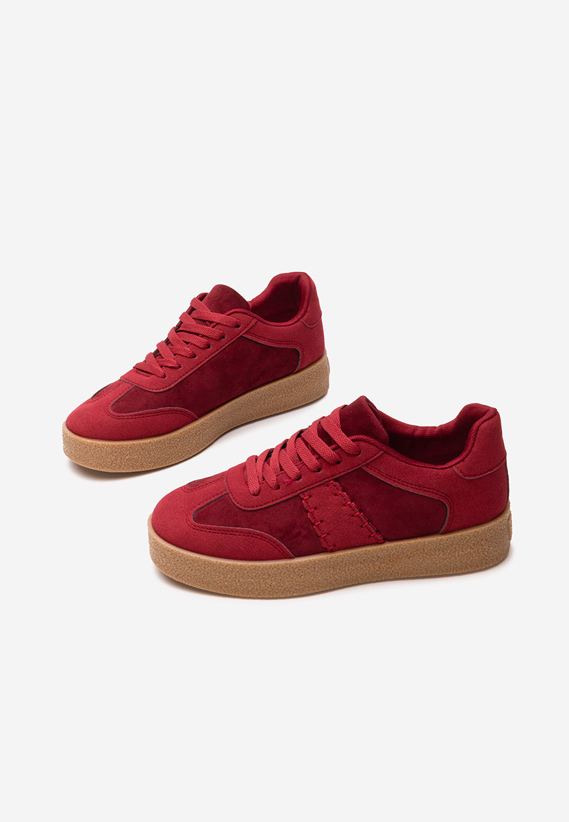 Sneakers γυναικεια Biania κοκκινο