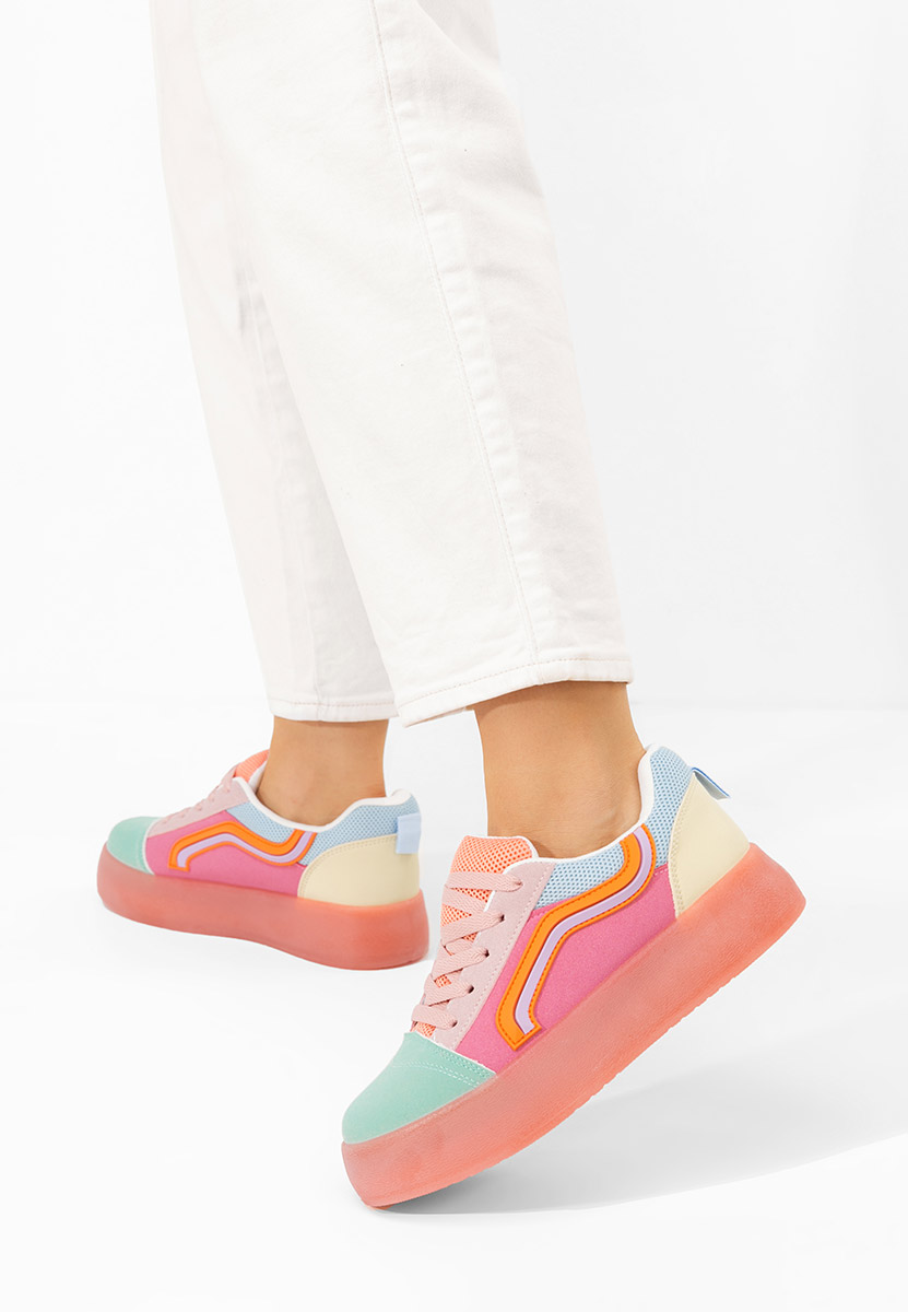 Sneakers γυναικεια Davira πολυχρωμο
