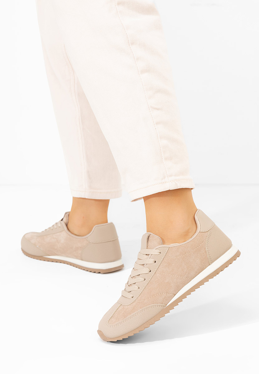 Sneakers γυναικεια Crinea μπεζ