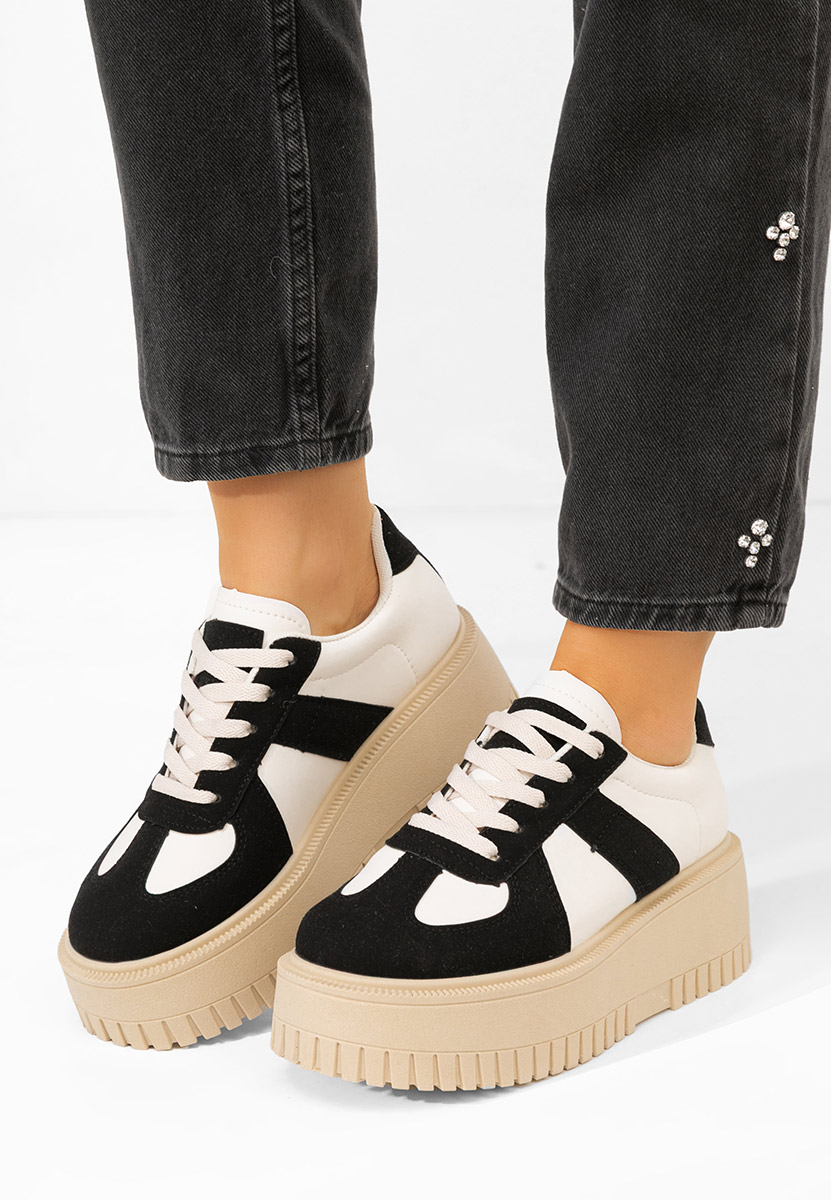 Sneakers με πλατφόρμα Michele μαύρα