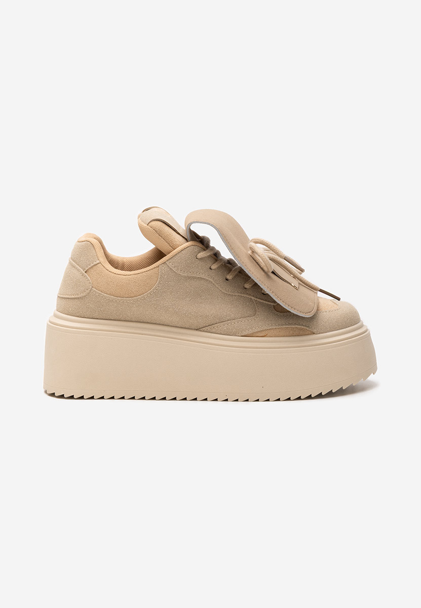 Sneakers με πλατφόρμα Oliveia χακι