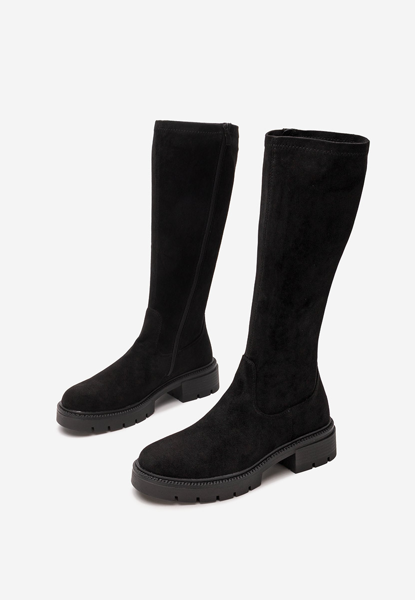 Γυναικείες μποτες Nicoua Μαύρα