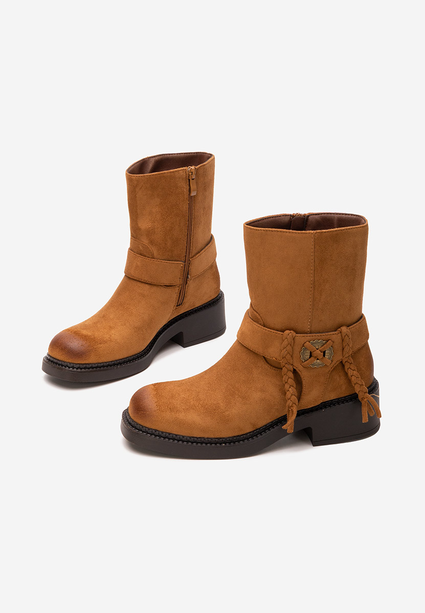 Γυναικεία μποτάκια Alasika ταμπά