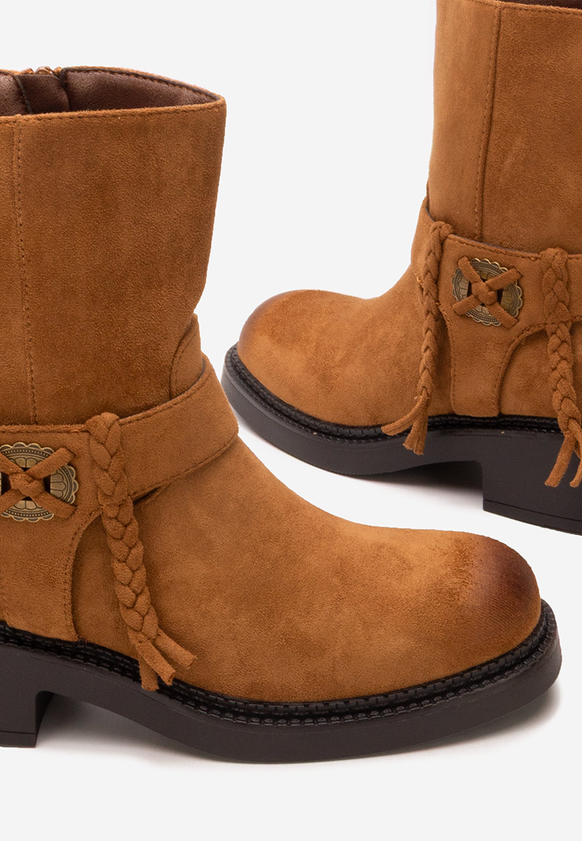 Γυναικεία μποτάκια Alasika ταμπά