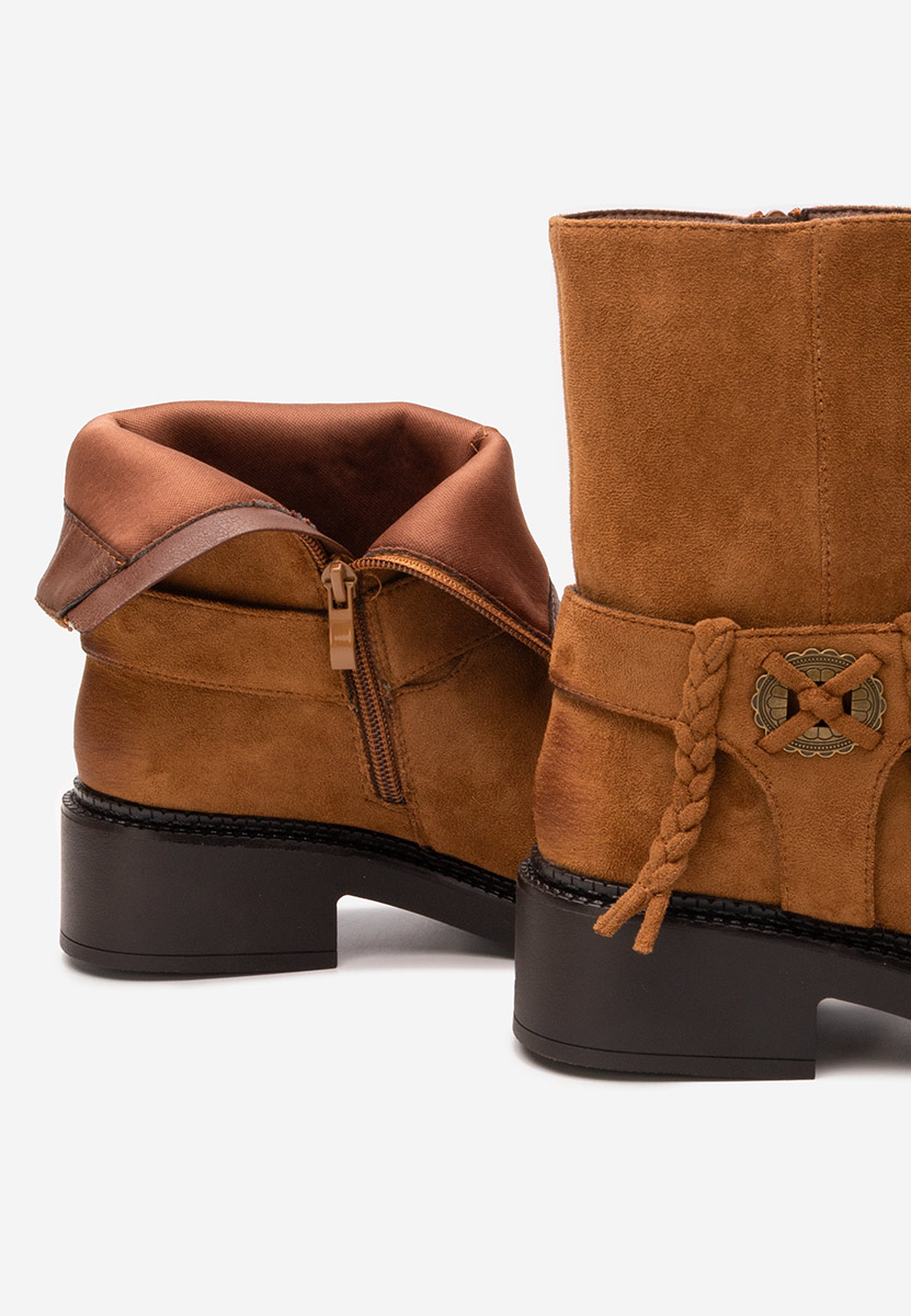 Γυναικεία μποτάκια Alasika ταμπά