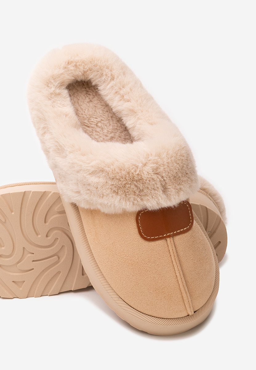 Παντοφλεσ γυναικειεσ χειμερινεσ Flufina μπεζ Παντοφλεσ γυναικειεσ χειμερινεσ Flufina μπεζ