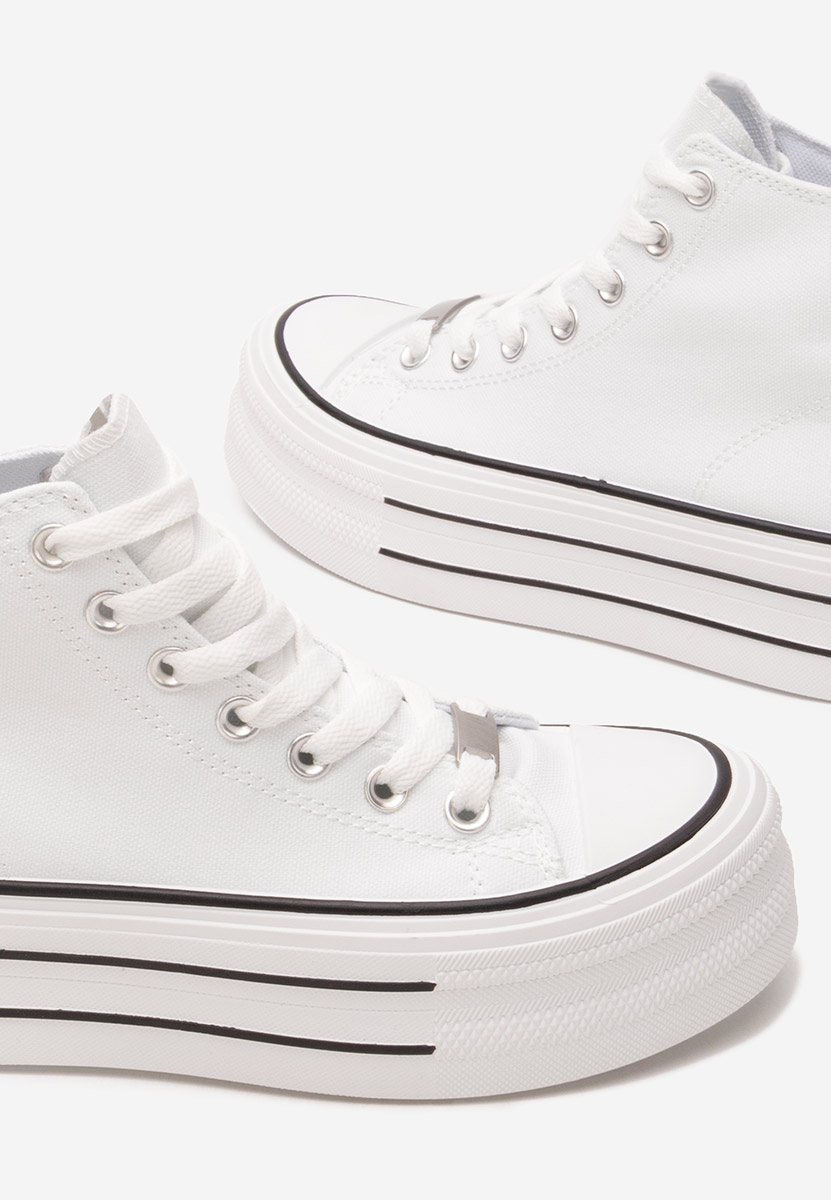 Γυναικεία πανινα πλατφόρμες Kimala V3 λευκά Γυναικεία πανινα πλατφόρμες Kimala V3 λευκά