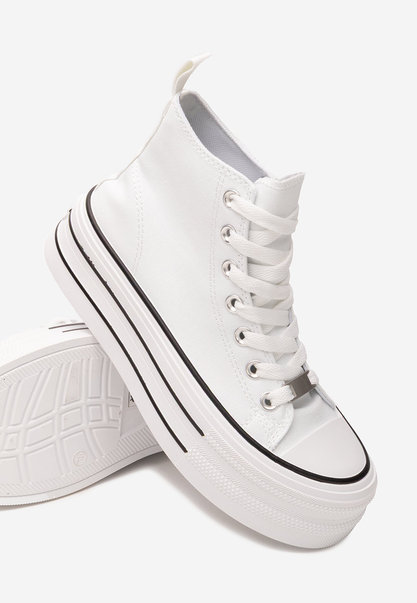 Γυναικεία πανινα πλατφόρμες Kimala V3 λευκά Γυναικεία πανινα πλατφόρμες Kimala V3 λευκά