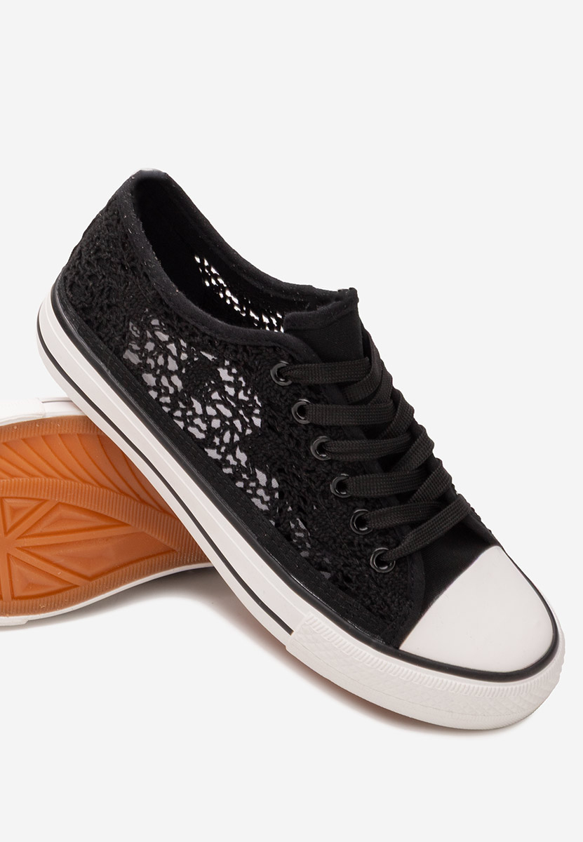 Γυναικεία sneakers Genevive μαύρα