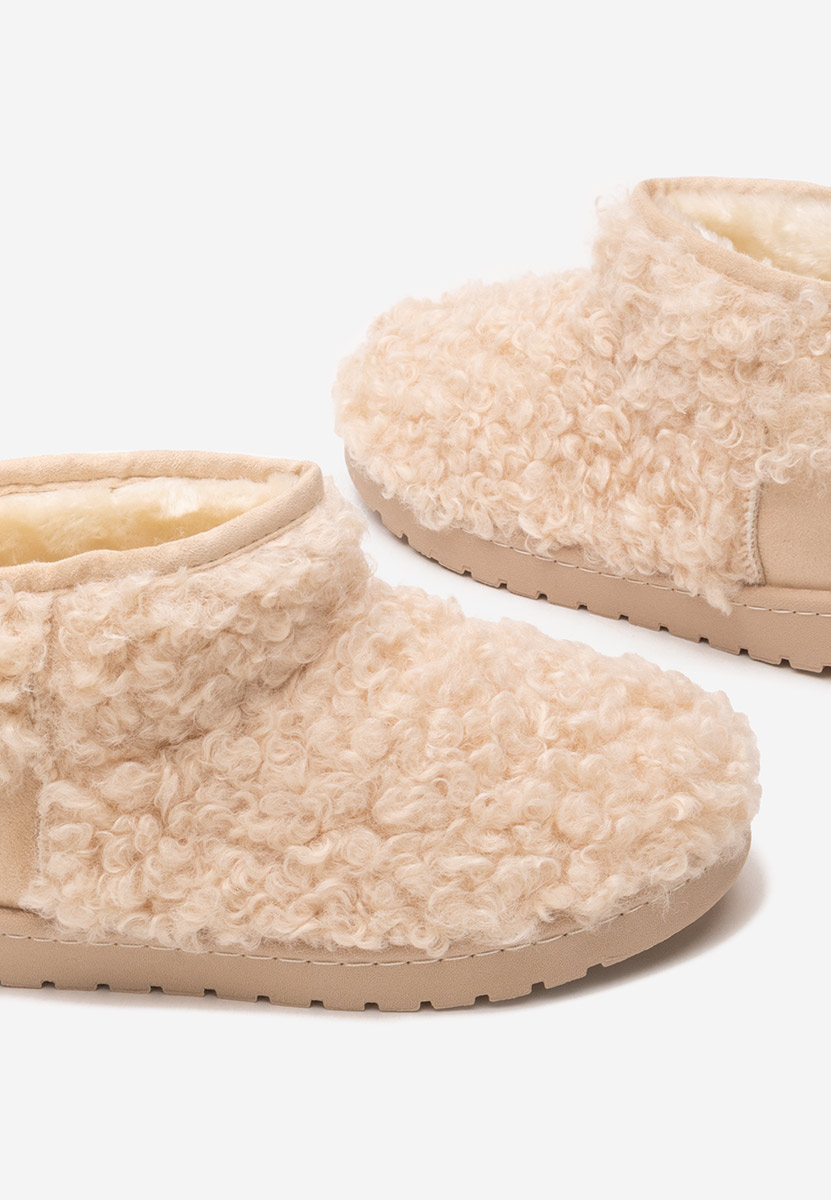 Μπότες τύπου UGG Mivora μπεζ