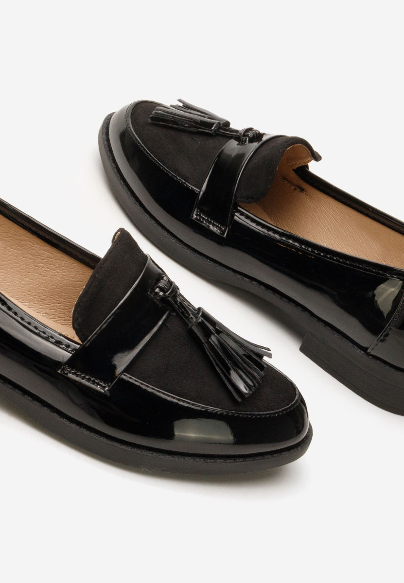 Loafers γυναικεια Kayia μαύρα