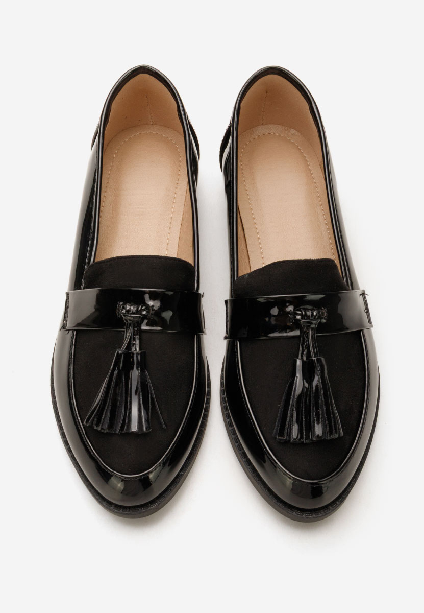 Loafers γυναικεια Kayia μαύρα
