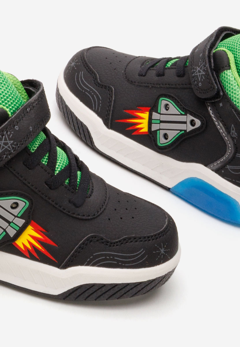 Αγοριών sneakers Rocket μαύρα Αγοριών sneakers Rocket μαύρα