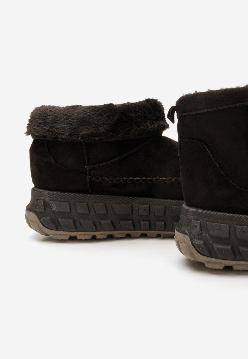 Mποτάκια πλατφόρμα Novela Μαύρα