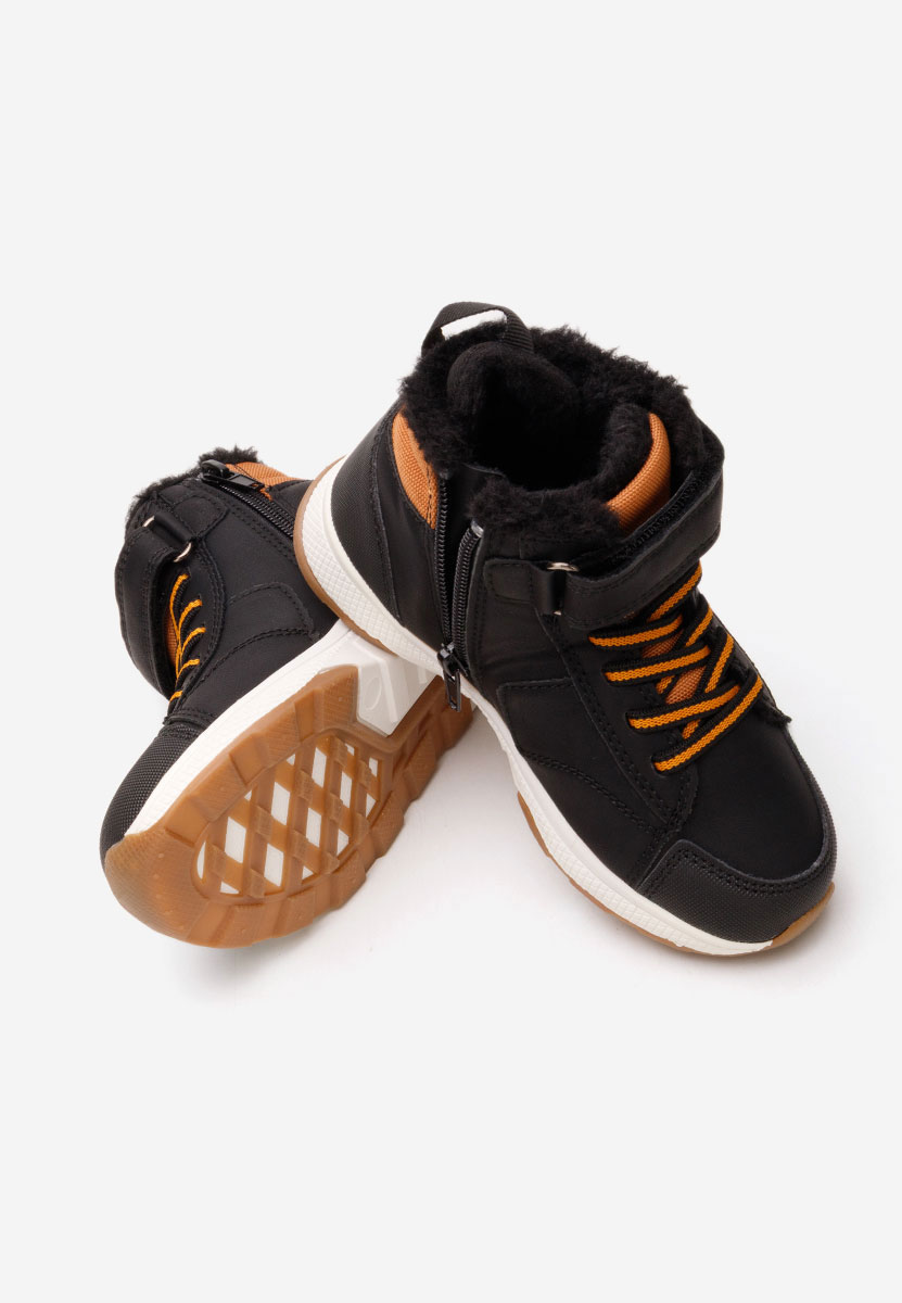 Μποτάκια για αγόρια Reson Μαύρα