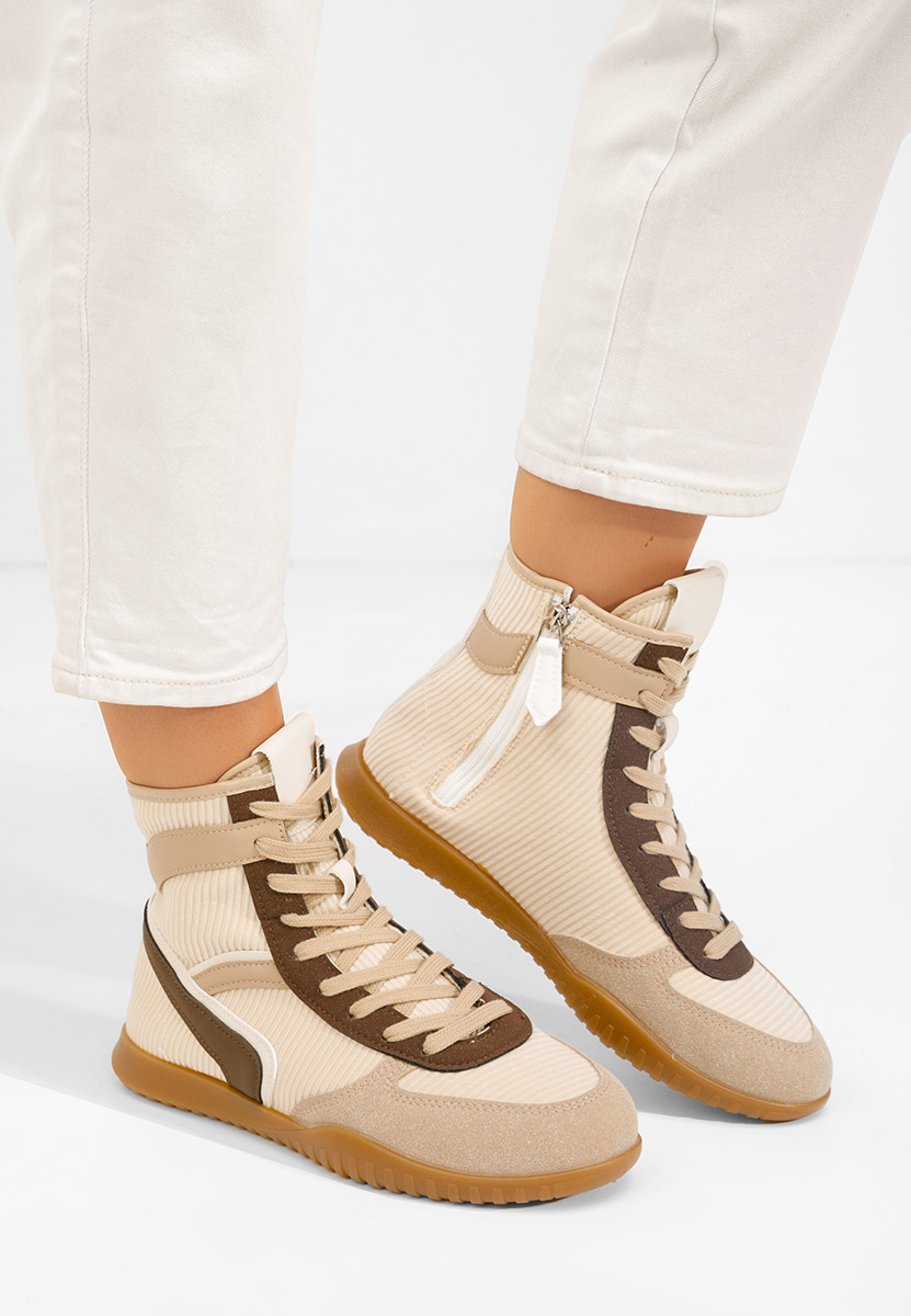 Γυναικεία sneakers αστραγάλο Daine χακι