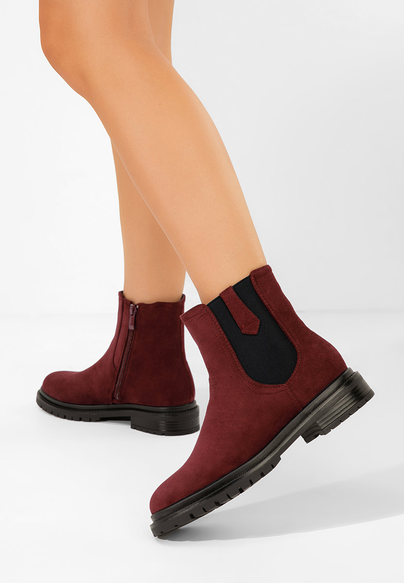 Γυναικεία μποτάκια Nevea μπορντό