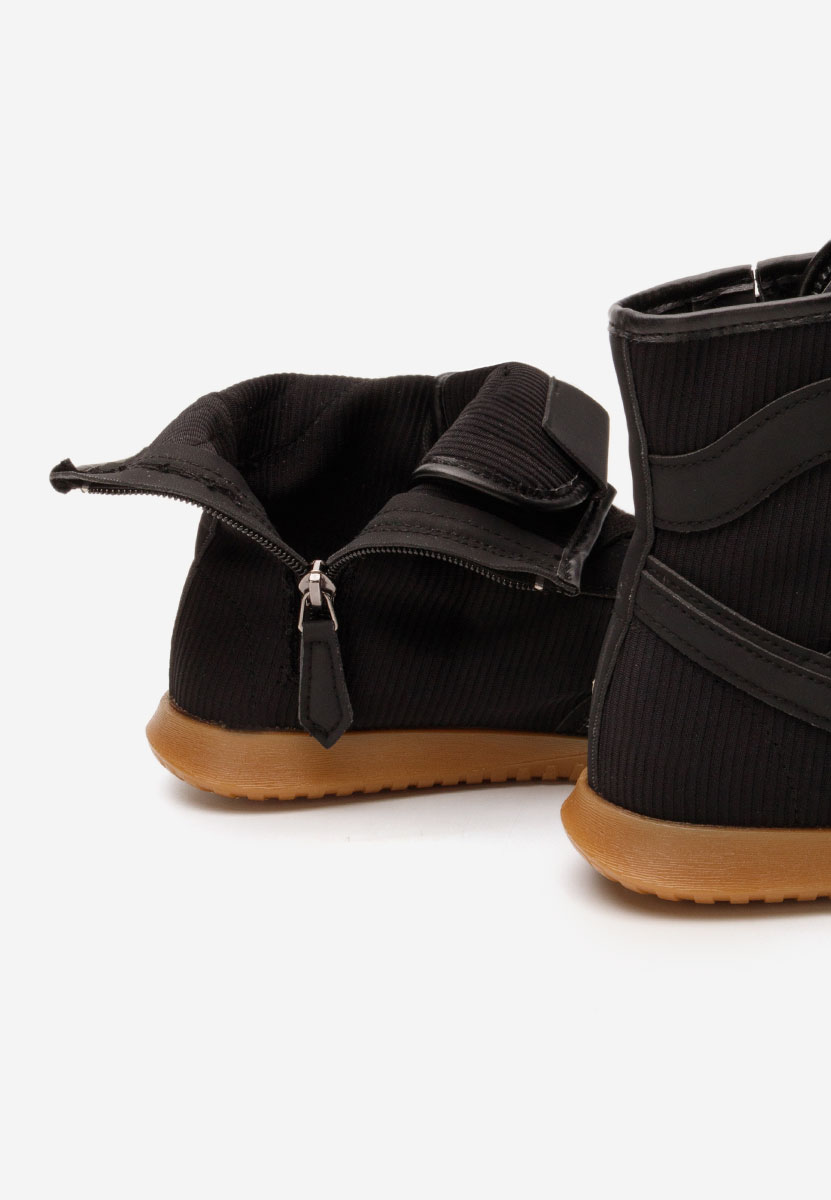 Γυναικεία sneakers αστραγάλο Daine μαύραi