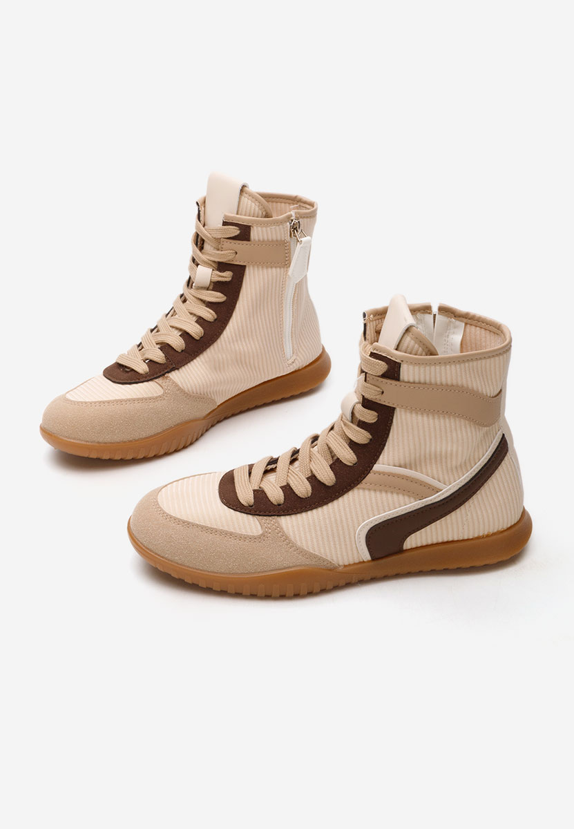 Γυναικεία sneakers αστραγάλο Daine χακι