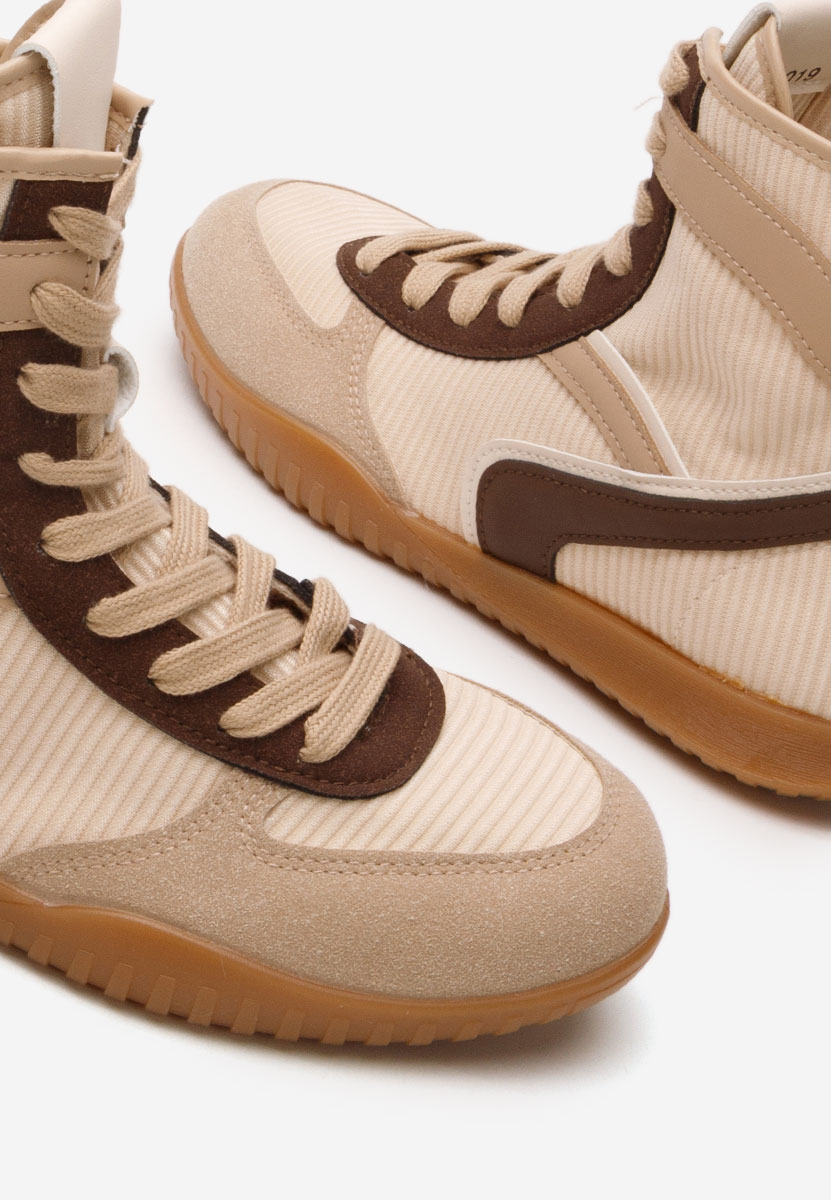Γυναικεία sneakers αστραγάλο Daine χακι