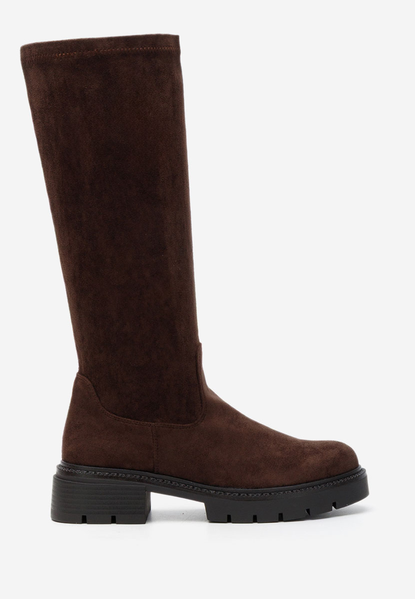 Γυναικείες μποτες Nicoua καφε