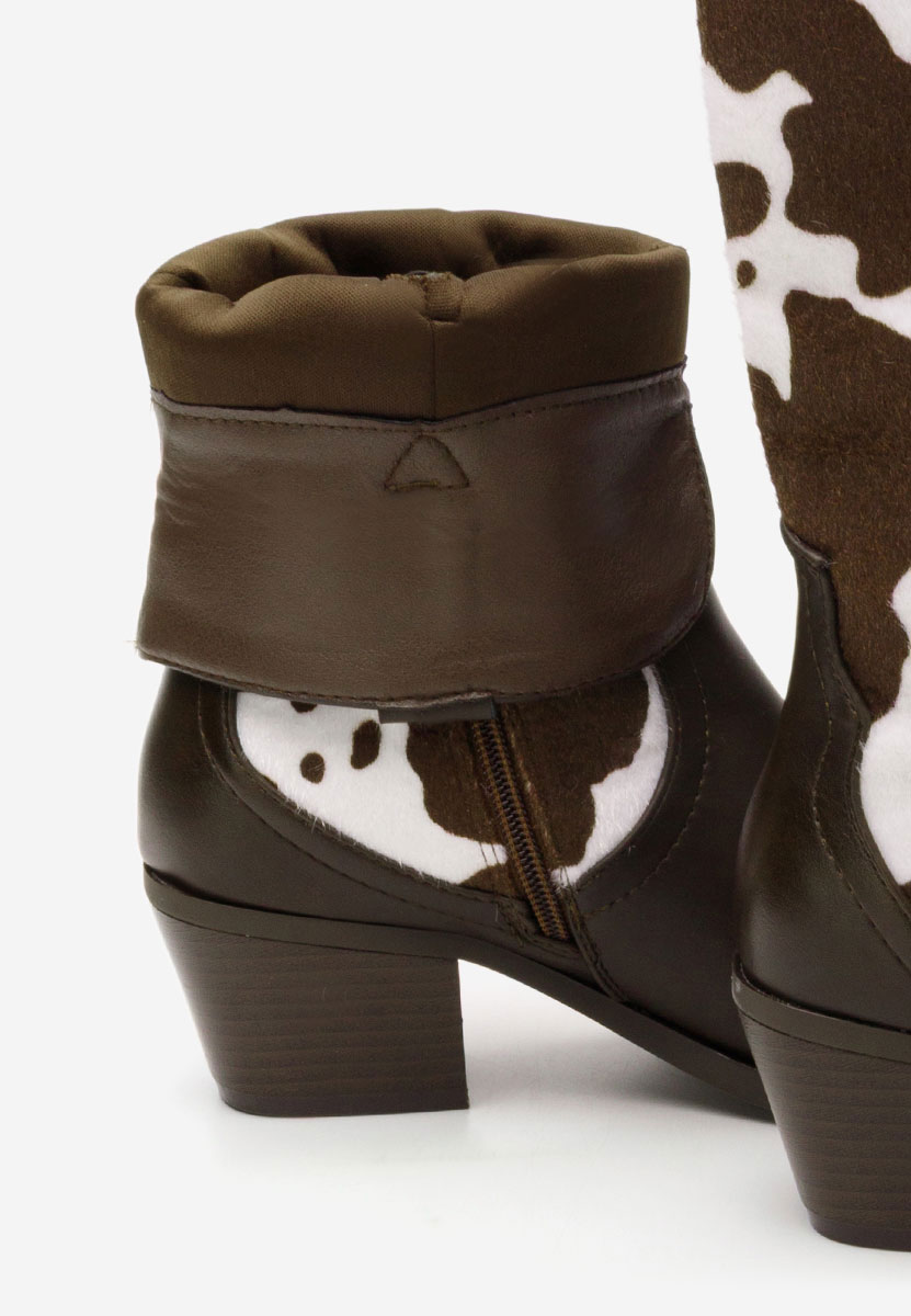 Γυναικεία Μποτάκια Cowboy Nedira καφε