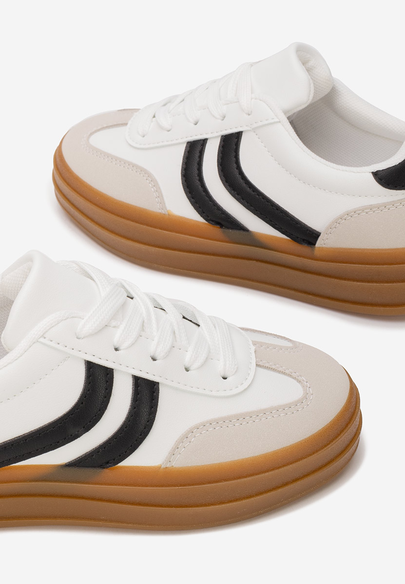 Αγοριών sneakers Whitley λευκά