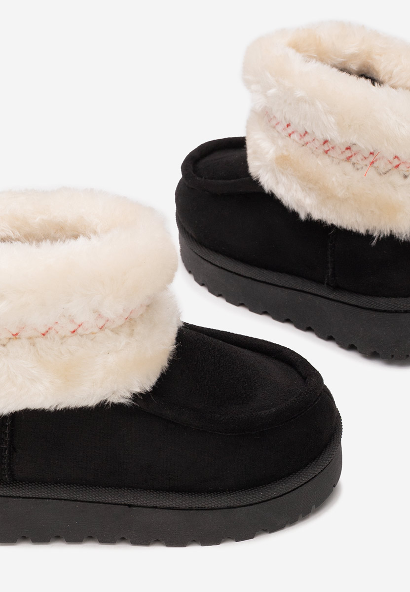 Κοριτσίστικες μποτάκια Karly μαύρα