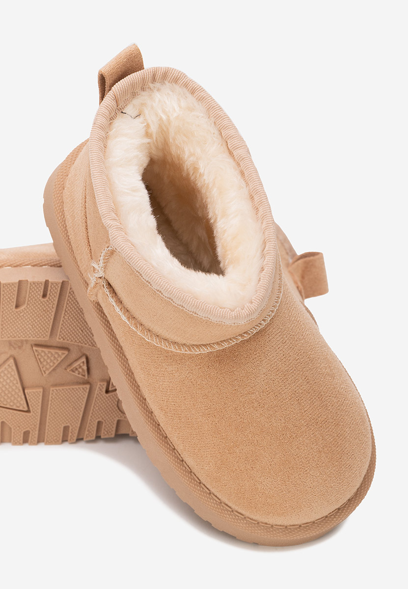 Μπότες κοριτσίστικες Sorvenia μπεζ