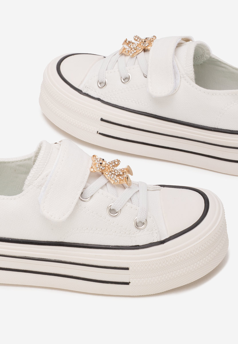 Κοριτσίστικα sneakers Miravia λευκά